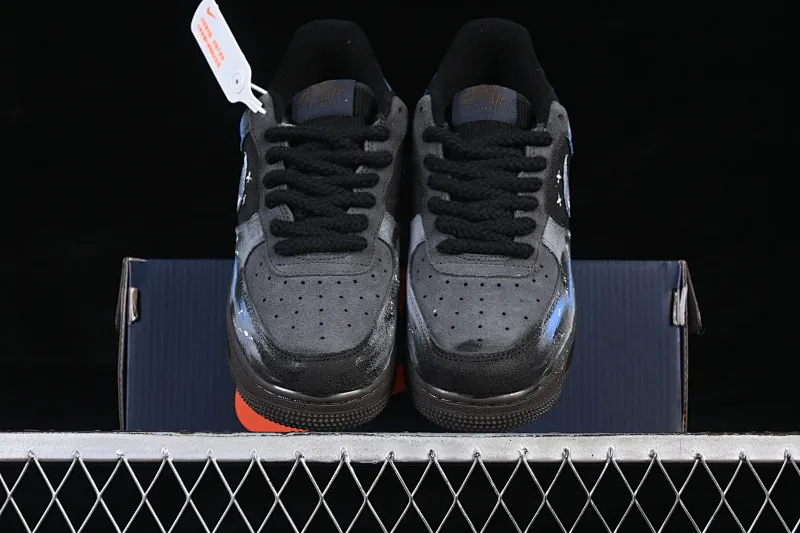All categories Nk Air Force 1 Air Force series Nk Air Force 1 Low Air Force low-top Nike Air Force 1'07 Low "Night Spark" Hand-painted graffiti Night burning star Air Force 1 low-top casual sneakers DO6730-101